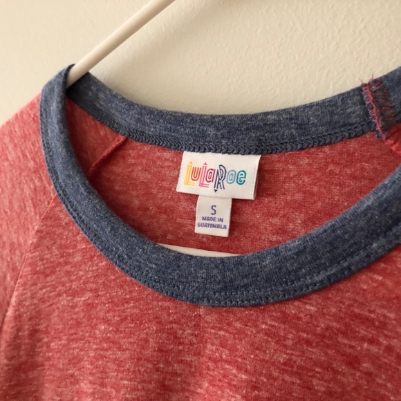 NWOT Lularoe Randy - Heathered Red - S - Picture 2 of 4